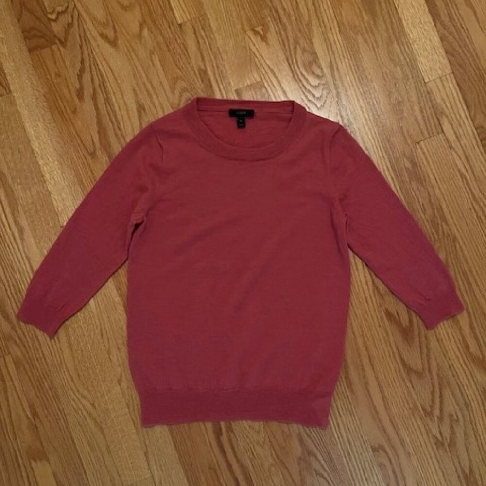 J Crew Tippi Sweater, Size M, Pink